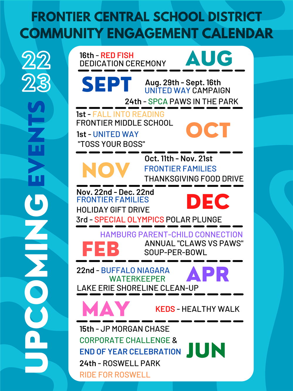 calendar of events